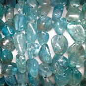 Apatite Bleue Collier Roulé