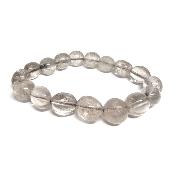 Cristal Fumé Bracelet Roulé