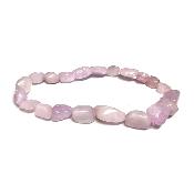 Kunzite Rose Bracelet Mini Roulé