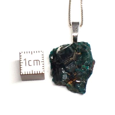 Dioptase Pendentif Pierre Brute - 05197