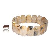 Cristal Rutile - Bracelet Carré n° 05906