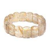 Cristal Rutile - Bracelet Carré n° 05917