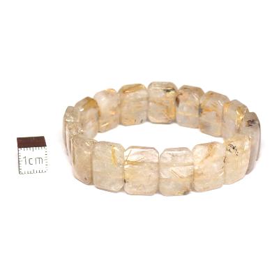Cristal Rutile Bracelet Carré 05923