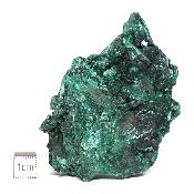 Malachite Fibreuse Pierre Brute n° 05961