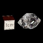 Cristal Diamant de Herkimer - Pierre Brute 15204