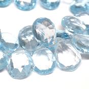 Création Pétales Aigue marine Bracelet 15298