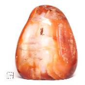 Cornaline chauffée forme libre 15649