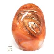 Cornaline chauffée forme libre 15655