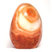 Cornaline chauffée forme libre 15657