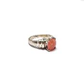 Rhodochrosite Bague en Argent 20104