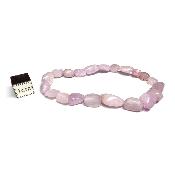 Kunzite Rose Bracelet Mini Roulé