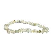 Préhnite Inclusions Epidote Bracelet Baroque