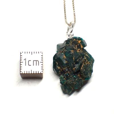 Dioptase Pendentif Pierre Brute - 05200