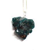 Dioptase Pendentif Pierre Brute - 05201