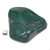 Malachite Morceau Poli 05345