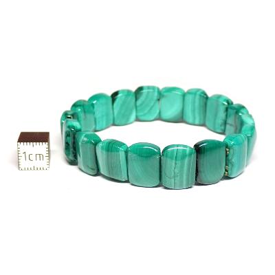 Malachite - Bracelet Carré n° 05887