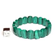 Malachite - Bracelet Carré n° 05888