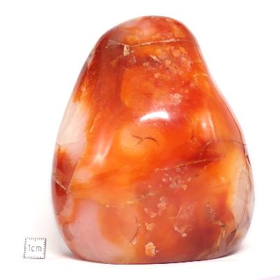 Cornaline chauffée forme libre 15649