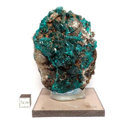 Dioptase Pierre Brute 17879