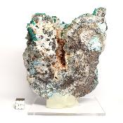 Dioptase Pierre Brute 17884