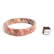 Rhodochrosite Bracelet Carré n° 04771