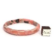 Rhodochrosite Bracelet Carré n° 04778