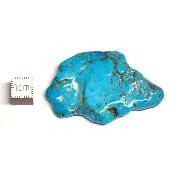 Turquoise de Chine Plaque 04927