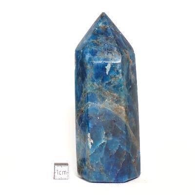 Apatite Bleue - Pointe Unique Polie n° 05791