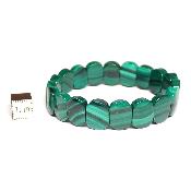 Malachite - Bracelet Carré n° 05892