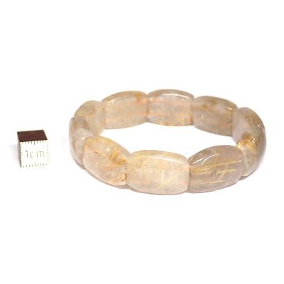 Cristal Rutile - Bracelet Carré n° 05914