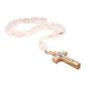 Quartz rose en Chapelet 15292