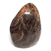 Pierre de Lune Noire Forme Libre 15578