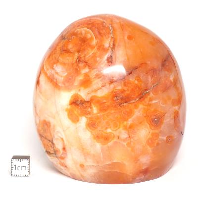 Cornaline chauffée forme libre 15653