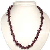 Grenat Pyrope Collier Baroque