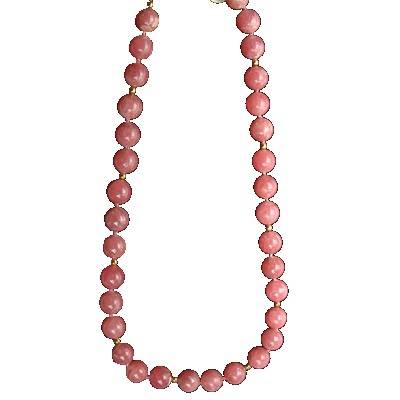 Rhodochrosite Collier Boule