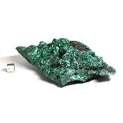 Malachite Fibreuse Pierre Brute 05237