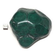 Malachite Morceau Poli 05342