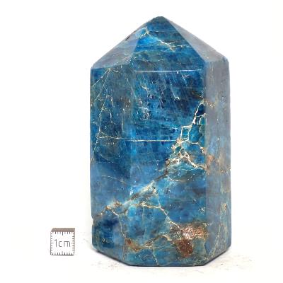 Apatite Bleue - Pointe Unique Polie n° 05749