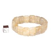 Cristal Rutile - Bracelet Carré n° 05920