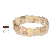 Cristal Rutile Bracelet Carré 05928