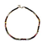 Tourmaline Multicolore Collier 10051