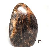 Pierre de Lune Noire Forme Libre 15578