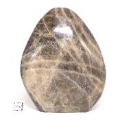 Pierre de Lune Noire Forme Libre 15639