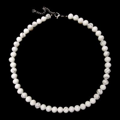 Howlite Collier Boule