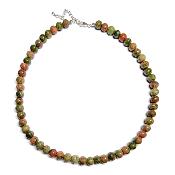 Unakite Collier Boule