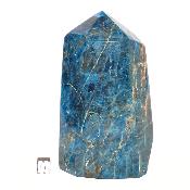 Apatite Bleue - Pointe Unique Polie n° 05750