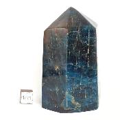 Apatite Bleue - Pointe Unique Polie n° 05772