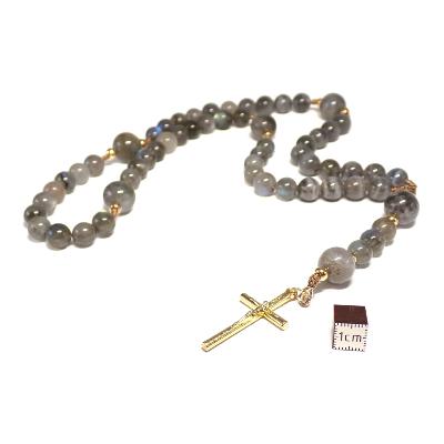 Labradorite en Chapelet 15293