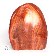 Cornaline chauffée forme libre 15650