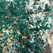 Dioptase Pierre Brute 17884
